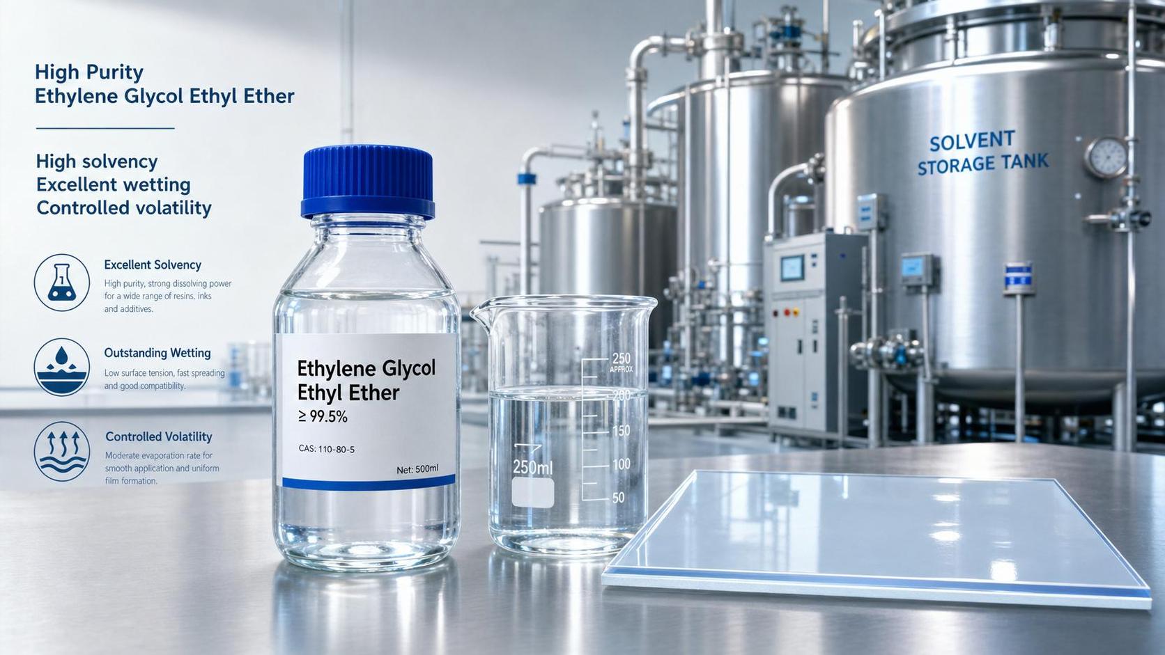 Éther éthylique de l’éthylène glycol : quand le pouvoir solvant l’emporte sur le taux d’évaporation Éther éthylique de l’éthylène glycol : quand le pouvoir solvant l’emporte sur le taux d’évaporation
