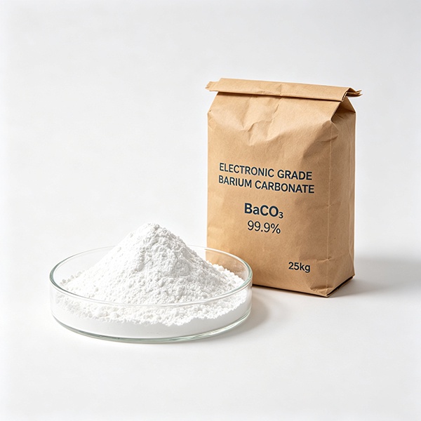 Carbonate de baryum de qualité électronique – carbonate de baryum granulaire