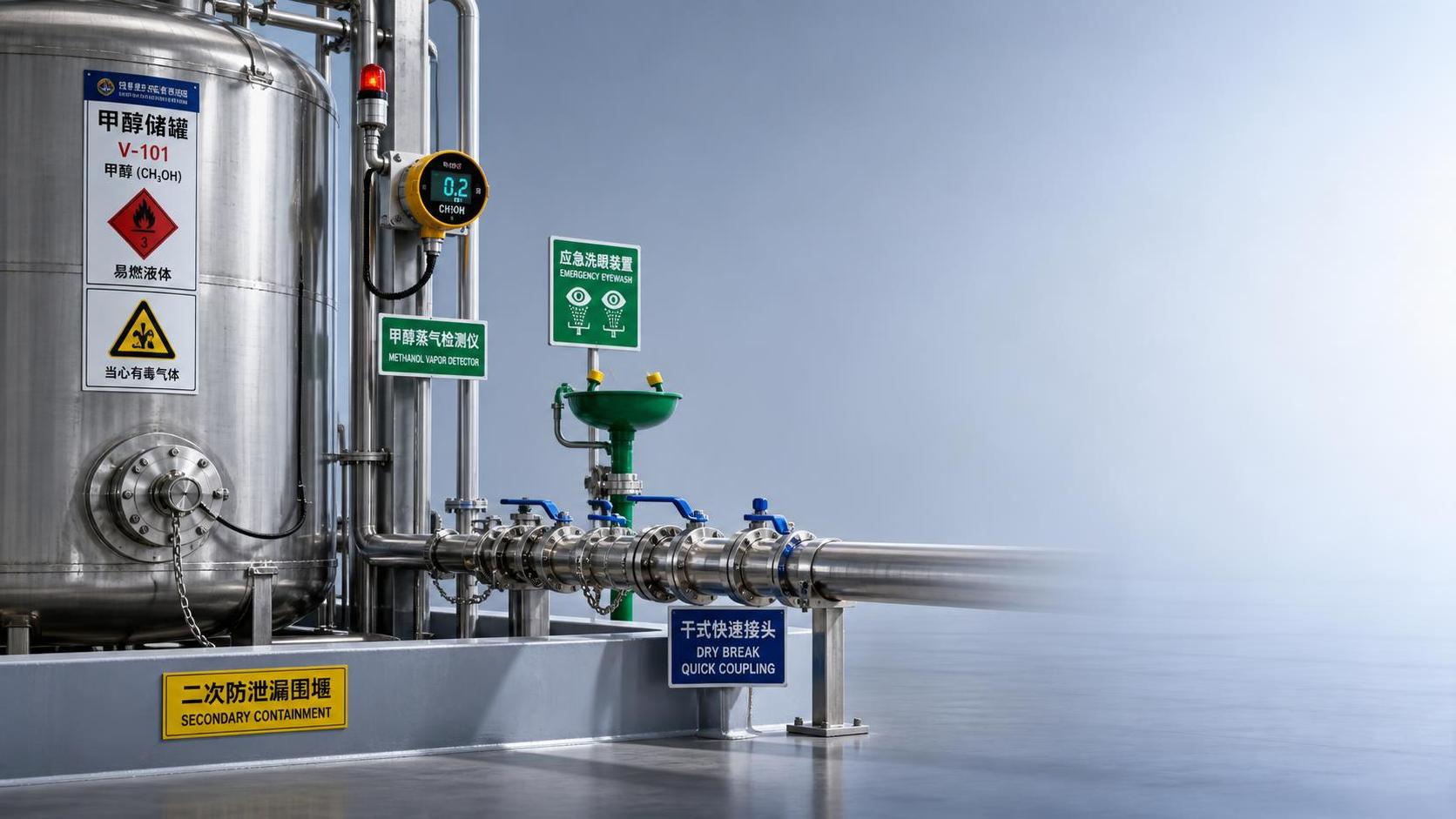 Toxicité du méthanol dans les opérations industrielles : limites d’exposition et planification des interventions Toxicité du méthanol dans les opérations industrielles : limites d’exposition et planification des interventions