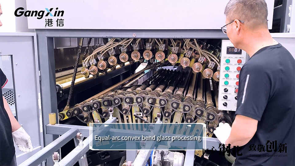 Horno de Doblado Longitudinal Cóncavo/Convexo y Doblado Asimétrico y Templado