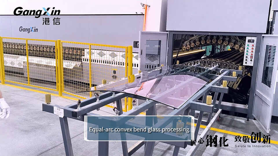 Horno de Doblado Longitudinal Cóncavo/Convexo y Doblado Asimétrico y Templado