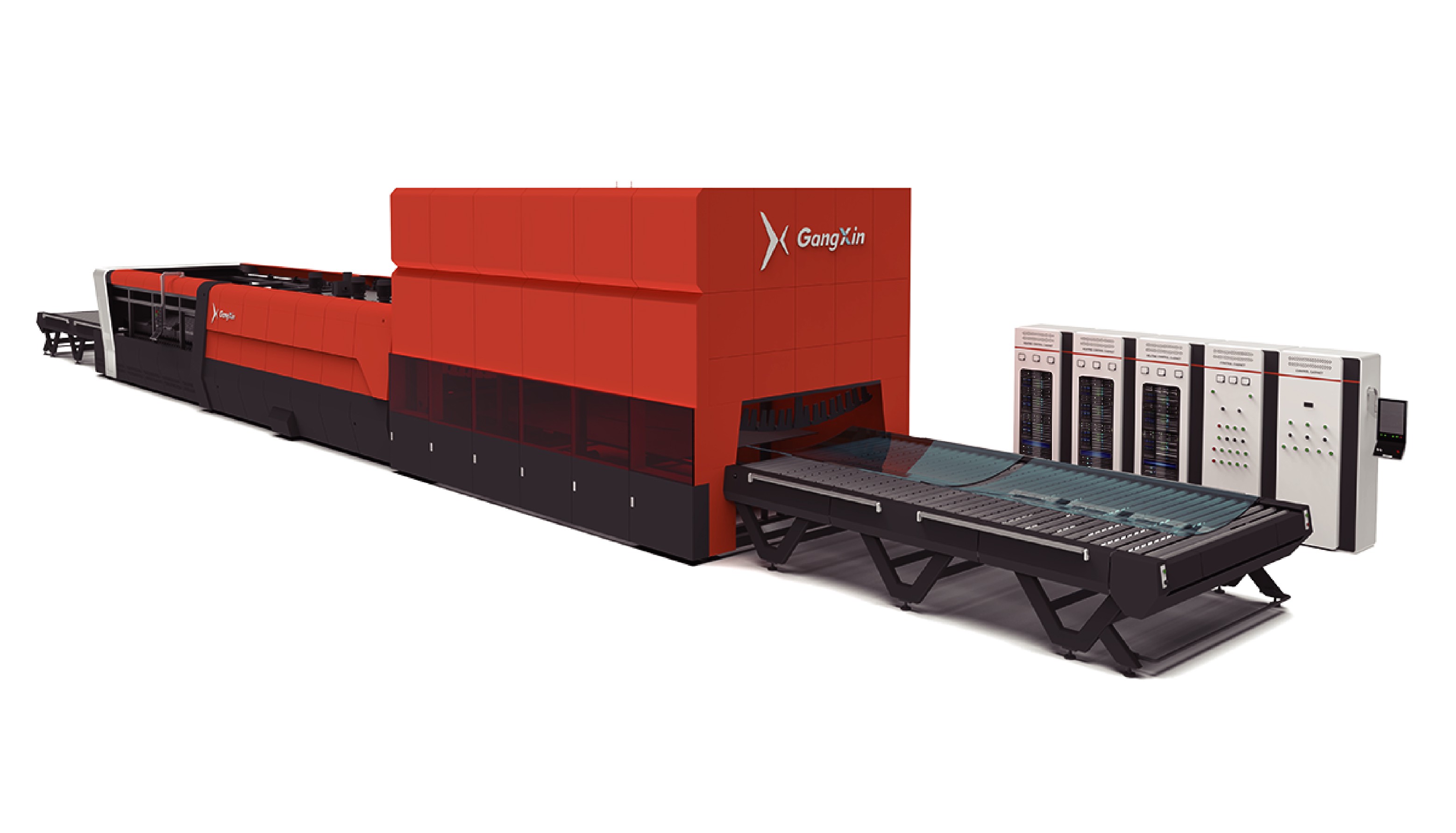Horno de curvado transversal y templado GX-R