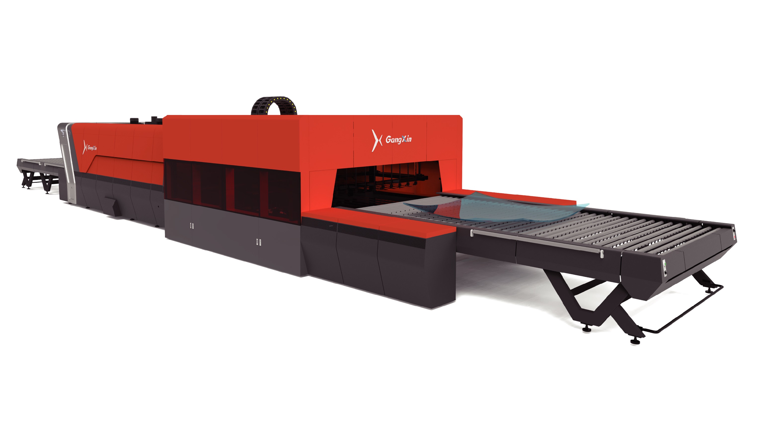 Horno de curvado y templado de doble curvatura GX-SQ