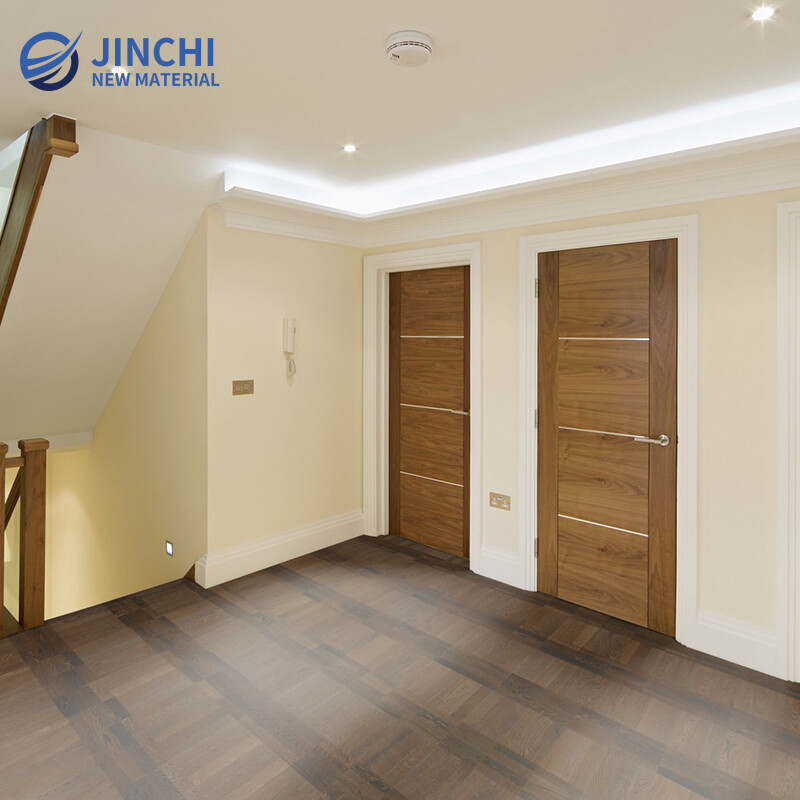 Natural Oak Checkered Parquet