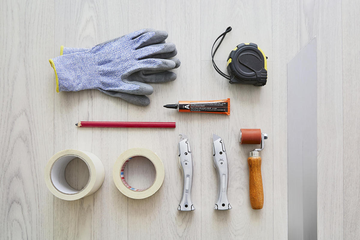 What is vinyl flooring and how is it made?