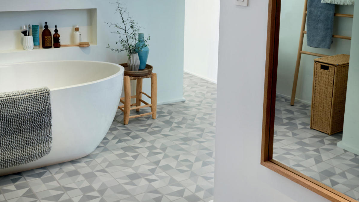 What is vinyl flooring and how is it made?