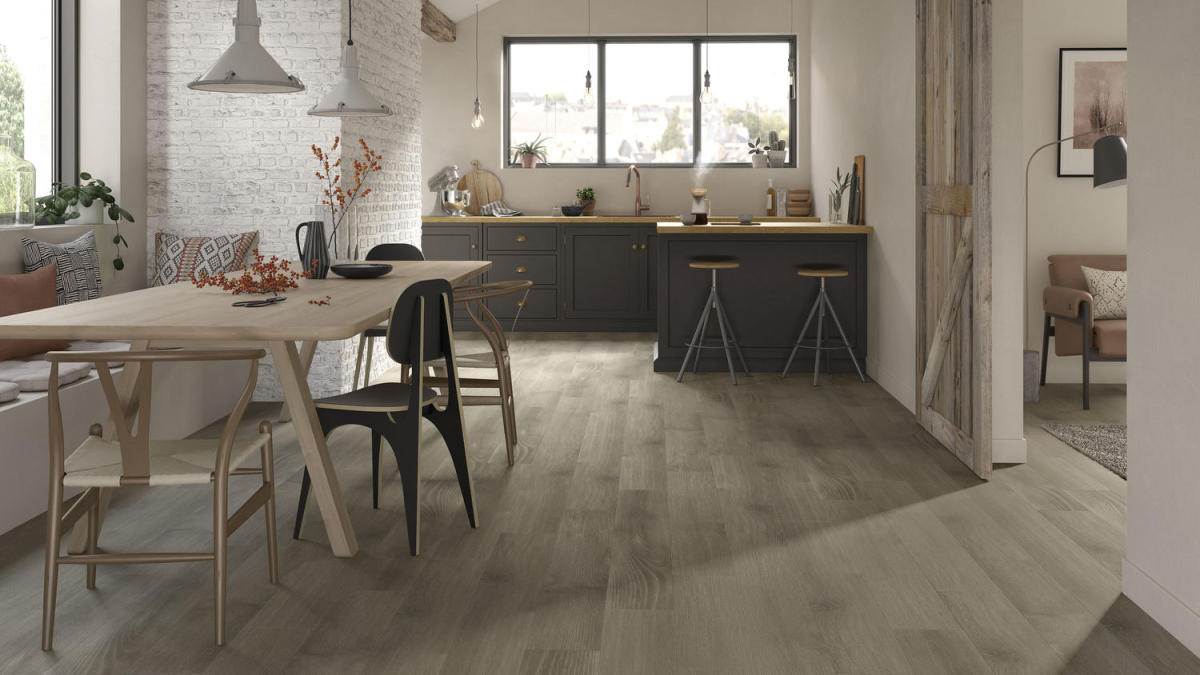 What is vinyl flooring and how is it made?