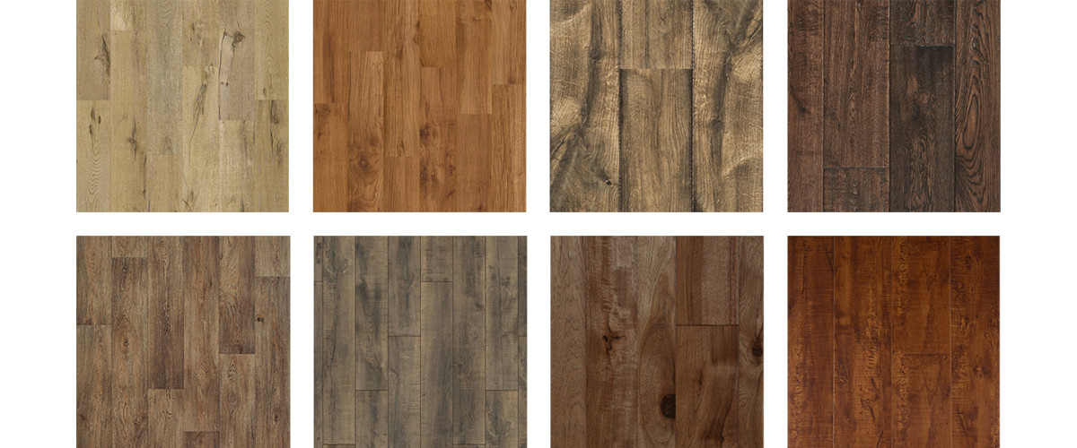 复合-仿古地板图案 Oak Oiled Laminate Flooring