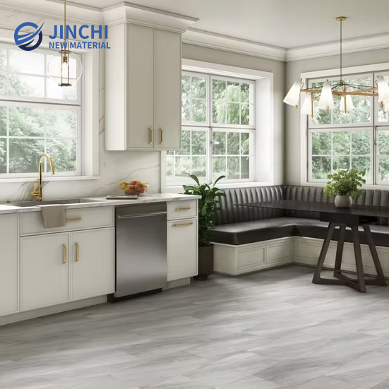 Brushed Stain-Resistant Vinyl Tile