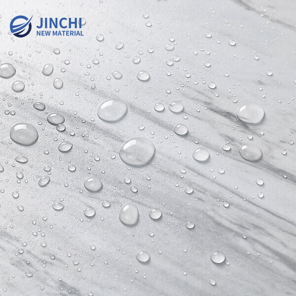 Self-adhesive stone flooring