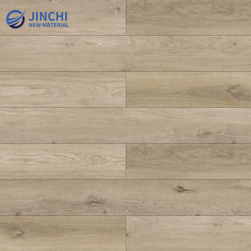 Light Brown Wood-look SPC Flooring
