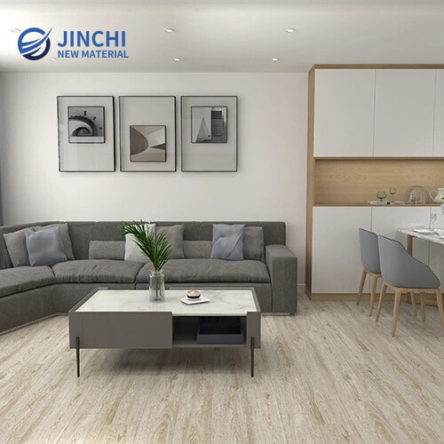 Beige 4mm SPC Flooring