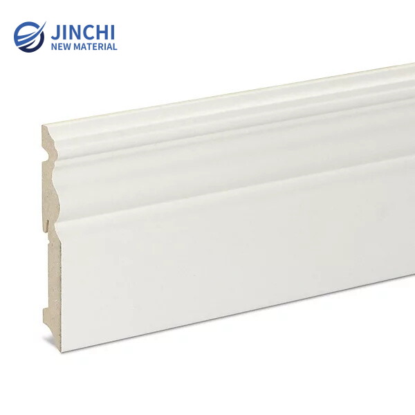 Cylindrical Primed Skirting Board
