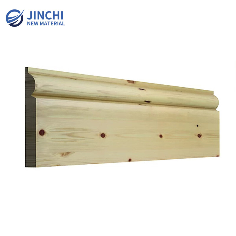 Planed Natural Pine Ring Skirting Board
