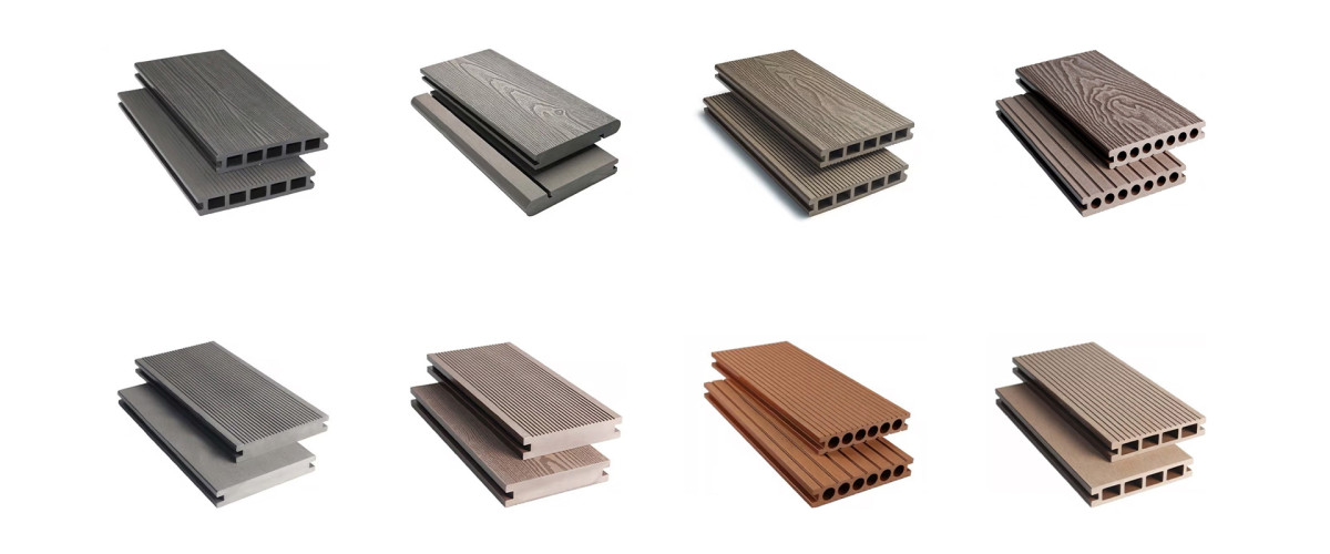塑木-户外地板图案 Durable Composite Outdoor Decking