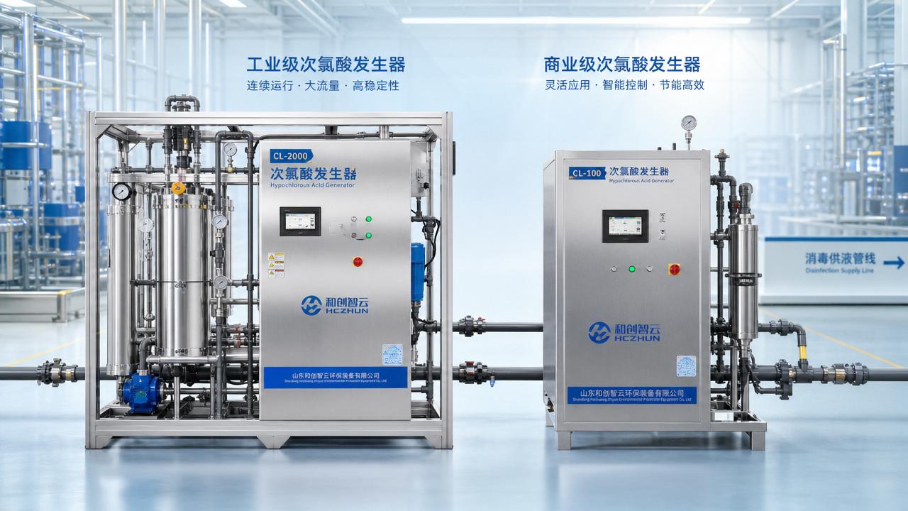 Industrial vs. Commercial Hypochlorous Acid (HClO) Generators: Which One Do You Need Industrial vs. Commercial Hypochlorous Acid (HClO) Generators: Which One Do You Need