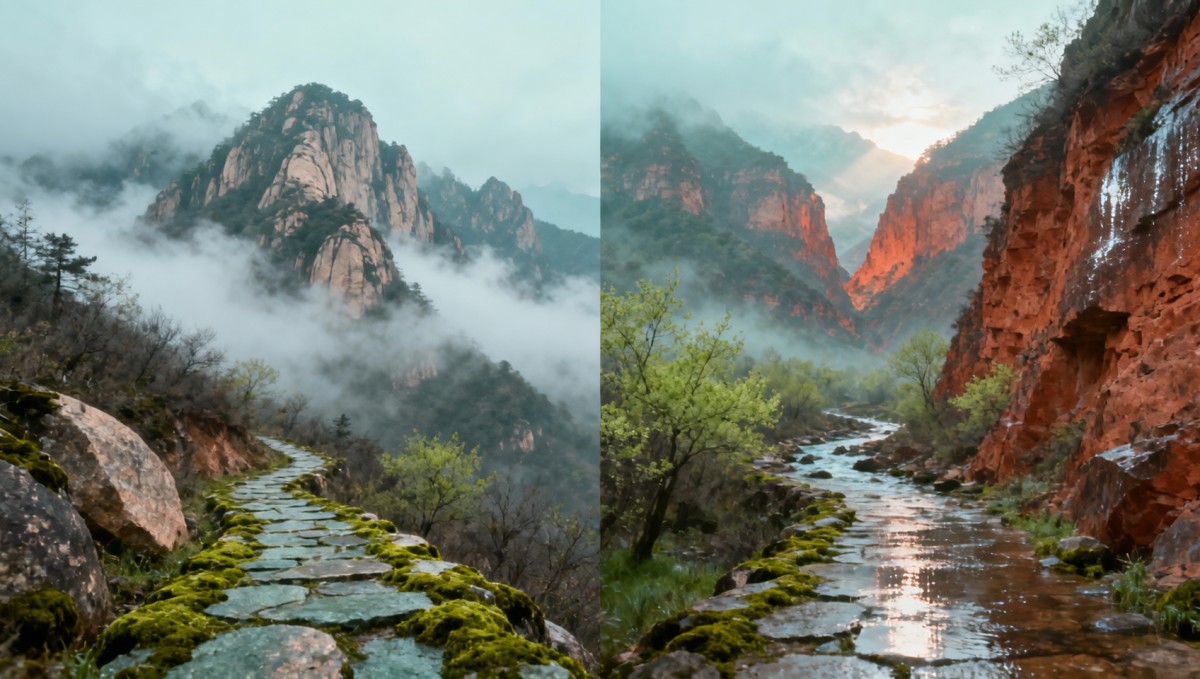 三月踏青季的河南山地冒险旅行路线,比想象中更依赖当地向导的实时天气判断 三月踏青季的河南山地冒险旅行路线,比想象中更依赖当地向导的实时天气判断