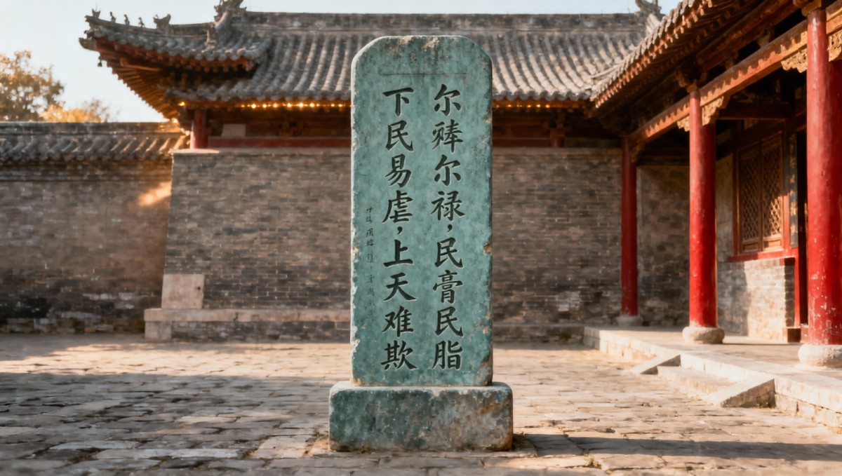第一次去开封府别只盯着升堂表演——那座不起眼的‘戒石铭’碑才是包公文化的真正起点 第一次去开封府别只盯着升堂表演——那座不起眼的‘戒石铭’碑才是包公文化的真正起点