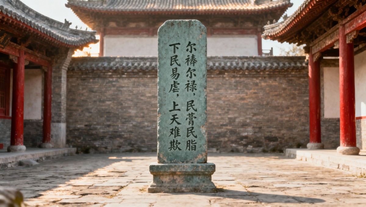 第一次去开封府别只盯着升堂表演——那座不起眼的‘戒石铭’碑才是包公文化的真正起点 第一次去开封府别只盯着升堂表演——那座不起眼的‘戒石铭’碑才是包公文化的真正起点