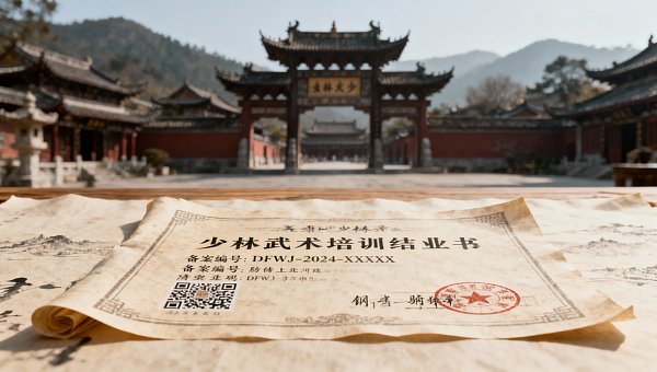 The value of Shaolin martial arts training course completion certificates varies greatly: Which institutions issue certificates and are subject to the supervision and filing of the Culture and Tourism Bureau?