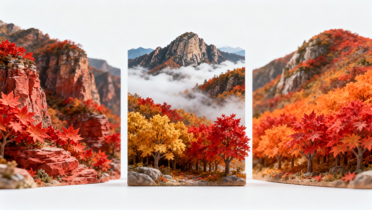河南赏红叶最佳时间真在10月下旬?太行山、伏牛山、大别山三地实测色变节奏对比 河南赏红叶最佳时间真在10月下旬?太行山、伏牛山、大别山三地实测色变节奏对比