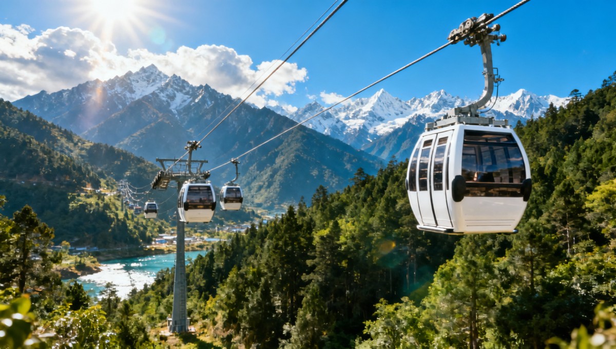 大理苍山洗马潭索道4月10日恢复试运行,云南高端生态旅游接待能力回升 大理苍山洗马潭索道4月10日恢复试运行,云南高端生态旅游接待能力回升