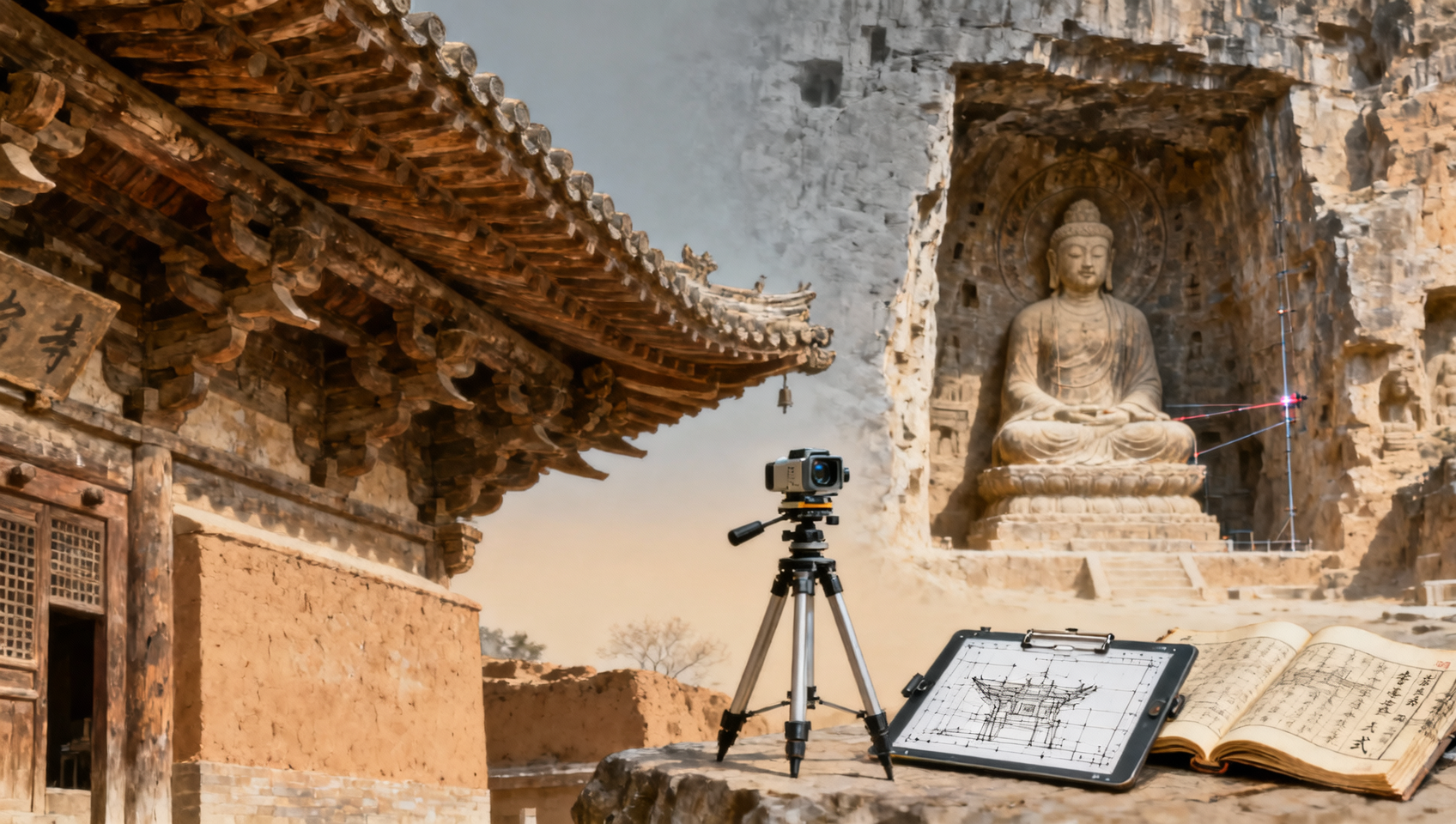 河南最佳旅行社企业游，真能定制工程类参访路线？少林寺文化工坊+洛阳古建测绘实录