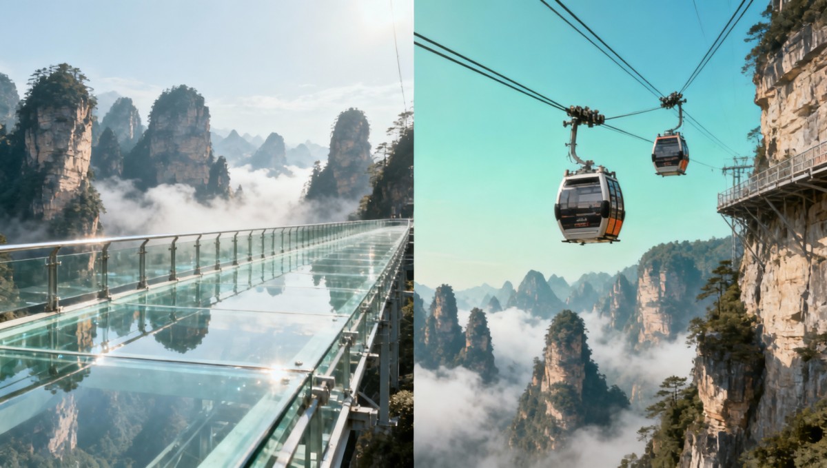 张家界旅游攻略里没说的5个坑：玻璃桥预约失败、雨天索道停运、住宿离景区太远
