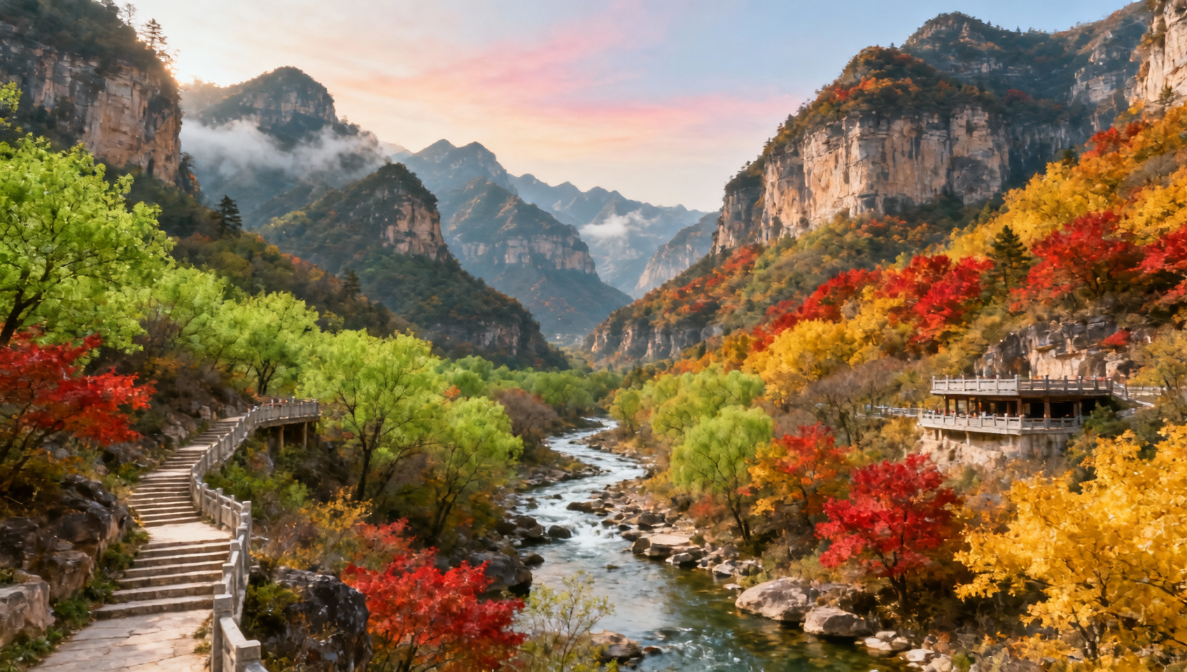 河南自然山水游更适合春天还是秋天