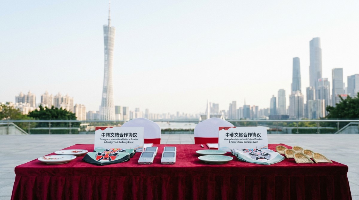 广州举办国际文旅外贸交流活动，中韩、中菲签署文旅贸易合作协议
