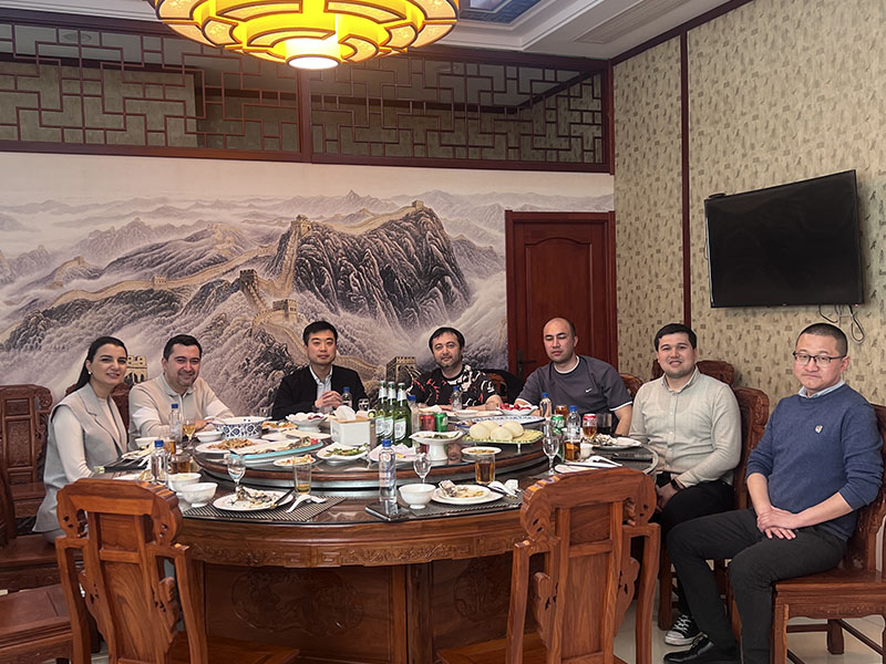 Visit from Turkmen customers