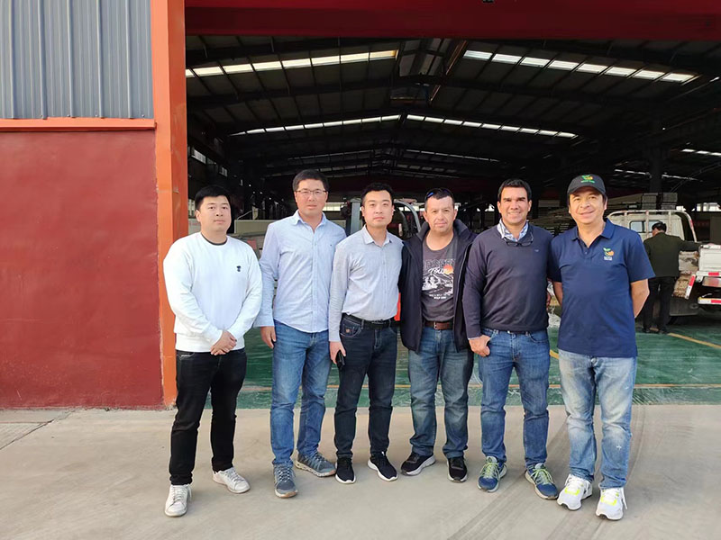 Visit from Chilean customers