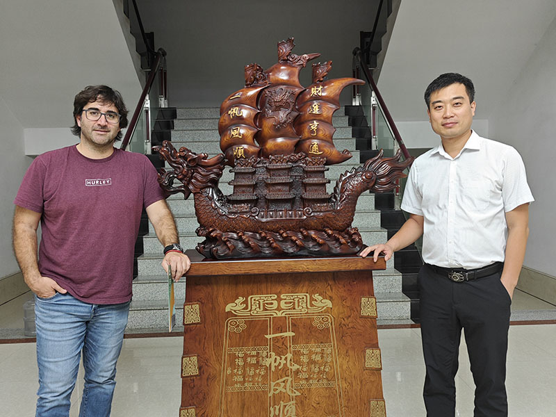 Peruvian customer visit