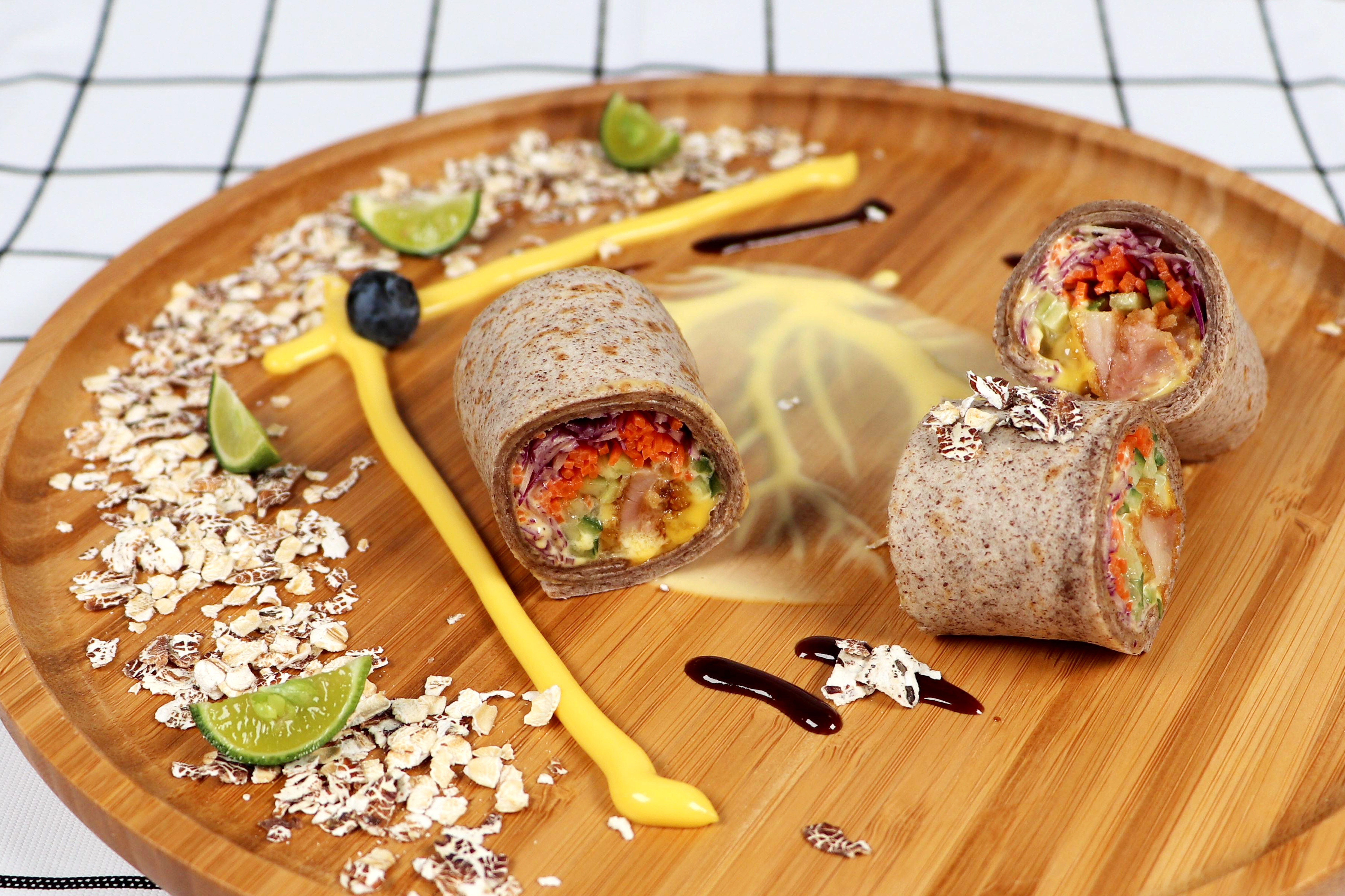 Vollkorn-Burrito