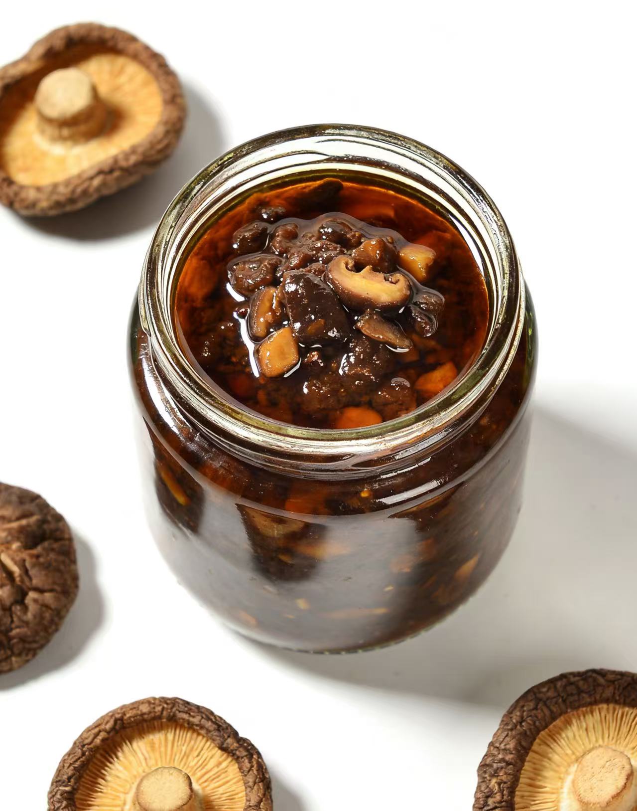 Pilz-Reis-Sauce