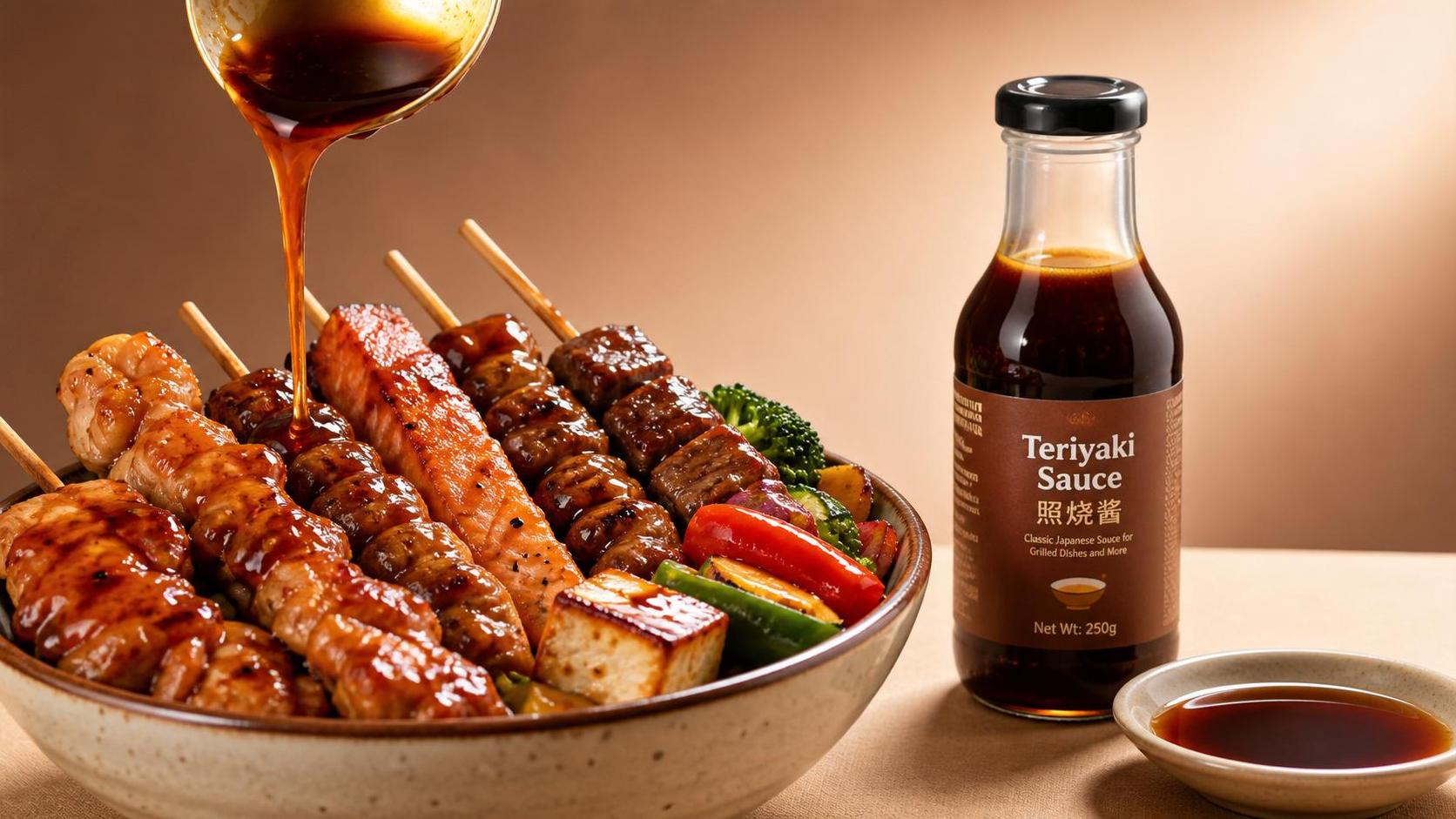 Teriyaki-Sauce-Kaufratgeber: Geschmacksprofil, Zuckergehalt und beste Lebensmittelkombinationen