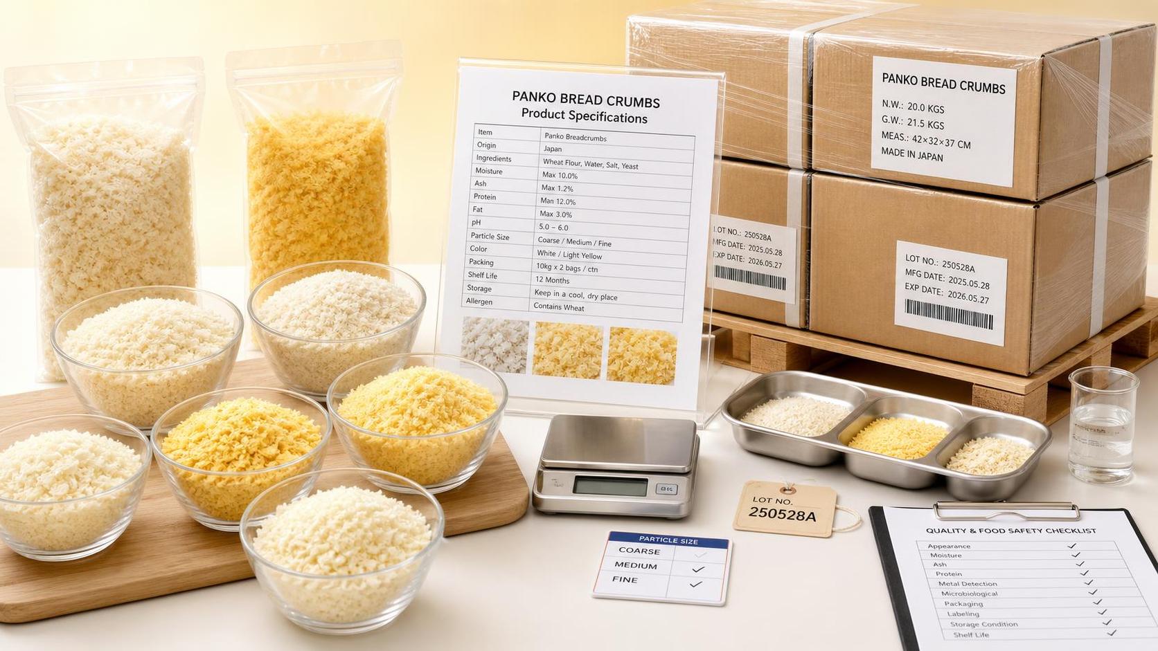 Was Sie prüfen sollten, bevor Sie einen japanischen Panko-Exporteur für Großbestellungen auswählen