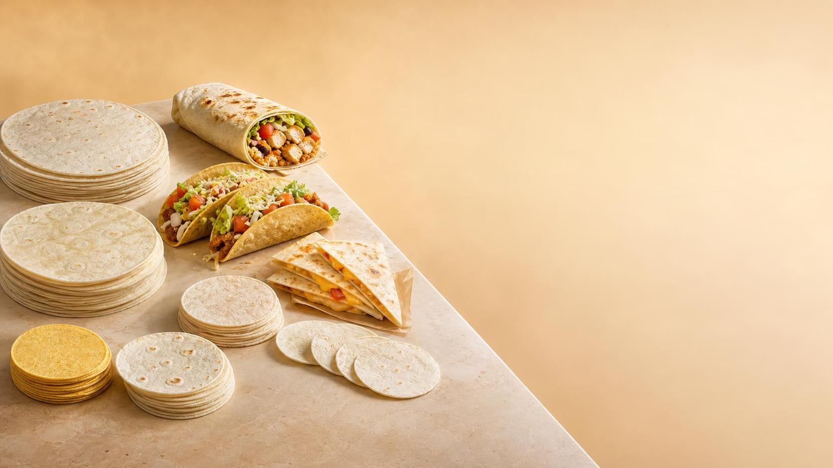 Wie man mexikanische Tortillas für Restaurants nach Größe, Ausbeute und Warmhaltezeit vergleicht