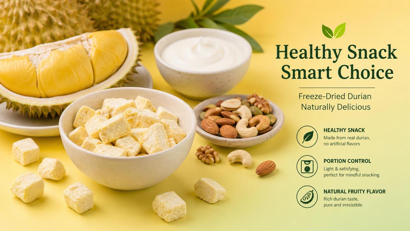 Welche gesundheitlichen Vorteile hat gefriergetrocknete Durian und wo liegen ihre Grenzen?