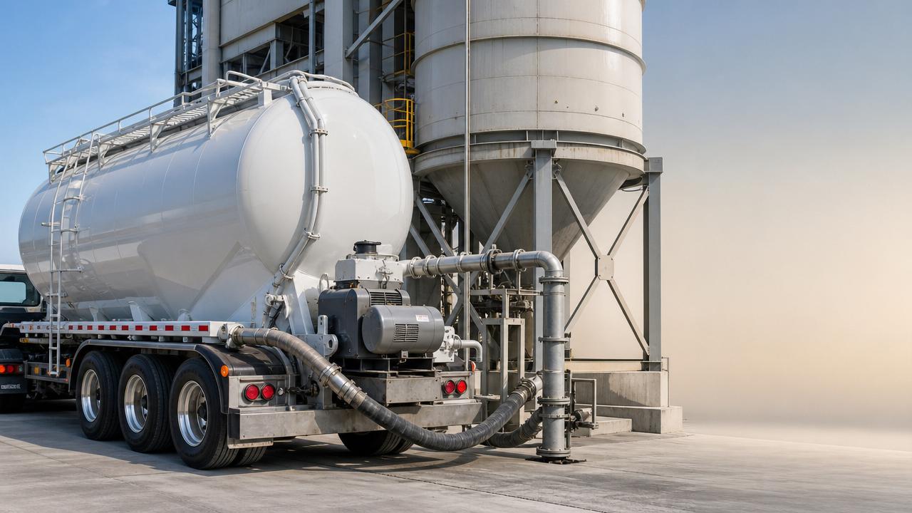 How a Cement Bulker Trailer Improves Unloading Efficiency