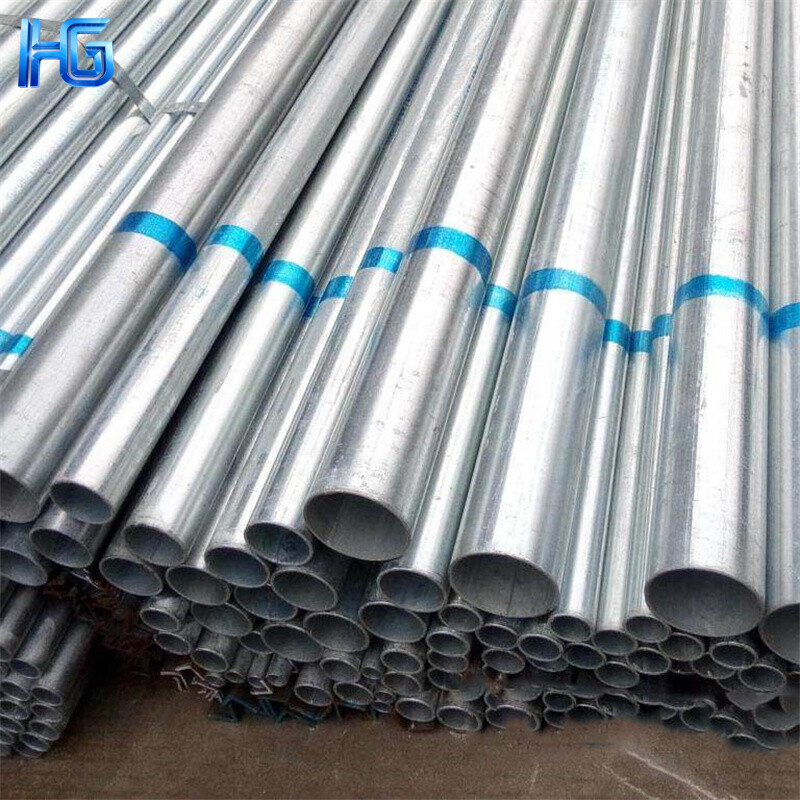 ST37-2 Galvanized Steel Round Pipe