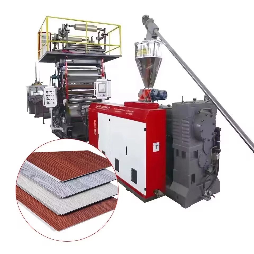 High-Efficiency SPC Floor Board Extrusion Machine – Stable Output & Energy Saving