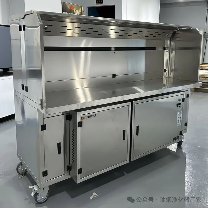 Barbecue stalls don't want to be complained about oil fumes? Jin Jieli Smokeless Barbecue Car. Let's learn more about it