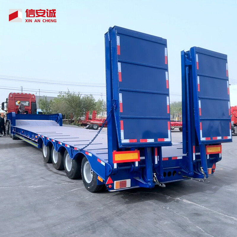 4 Axles Lowbed Trailers Price For sale