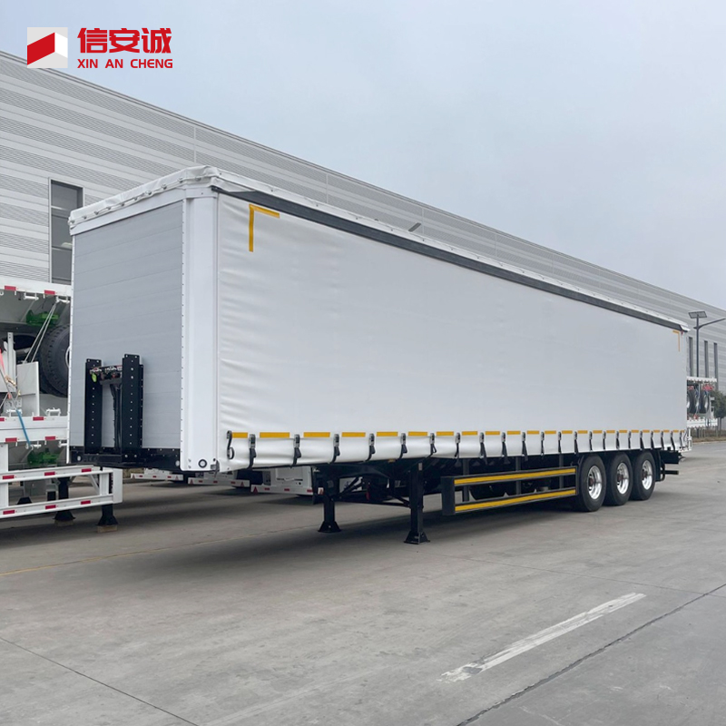60 Tons Side Curtain Semi-Trailer