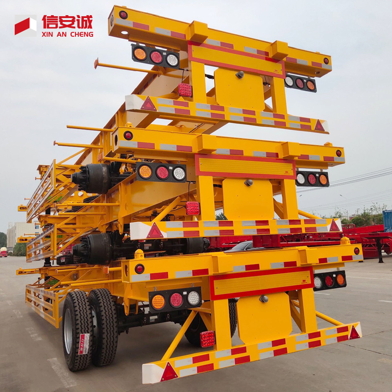 3 Axle Skeleton Semi Trailer