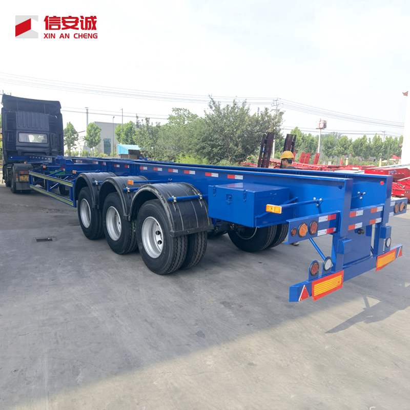 3 Axle Skeleton Semi Trailer