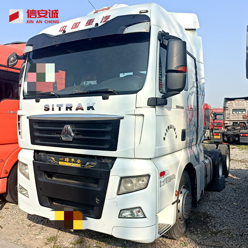 Used Sinotruk C7H heavy truck 540 HP 6X4 Automatic Tractor for Sale