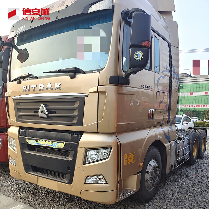 Used Sinotruk C7H heavy truck 540 HP 6X4 Automatic Tractor for Sale
