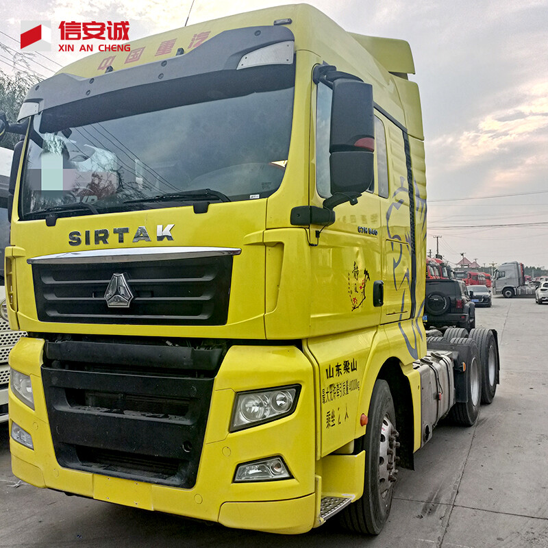 Used Sinotruk C7H heavy truck 540 HP 6X4 Automatic Tractor for Sale
